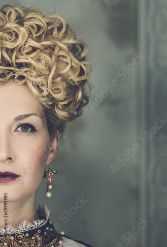 Photo: Portrait of beautiful haughty queen Portrait of beautiful haughty queen