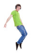Photo: teen dancing to music teen dancing to music