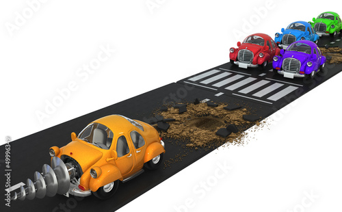 Illustration: Car Dig Car Dig