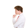 Photo: business man thinking business man thinking