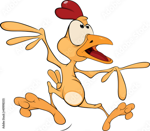 Vector: Chicken cartoon Chicken cartoon