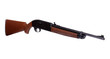 Air rifle isolated over white with clipping path
