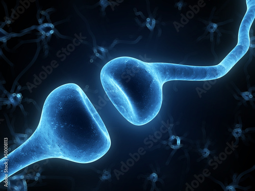 Illustration: 3d rendered illustration of a human receptor 3d rendered illustration of a human receptor