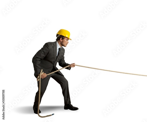 Photo: Pull rope Pull rope