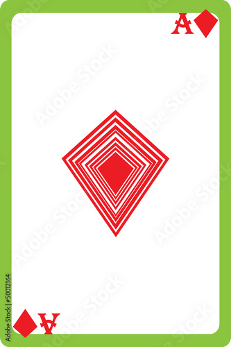 Illustration: ace of diamonds ace of diamonds