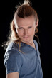 Photo: Fashion portrait of handsome sexy young man Fashion portrait of handsome sexy young man