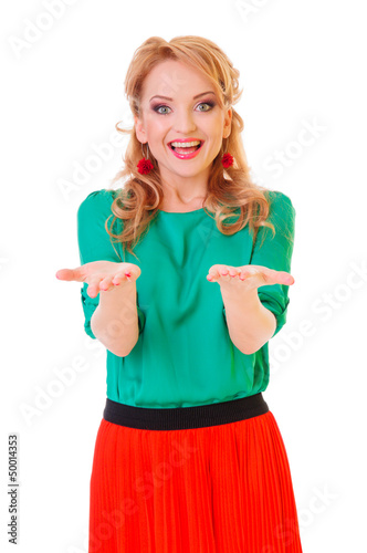 Photo: young excited woman young excited woman
