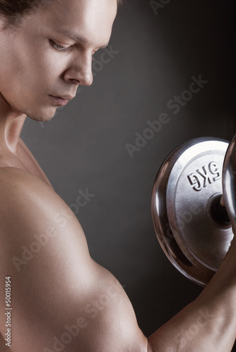 Photo: Lifting weights Lifting weights
