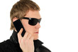 Young man with a phone