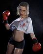 woman boxer