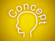 3d head shape and design concept