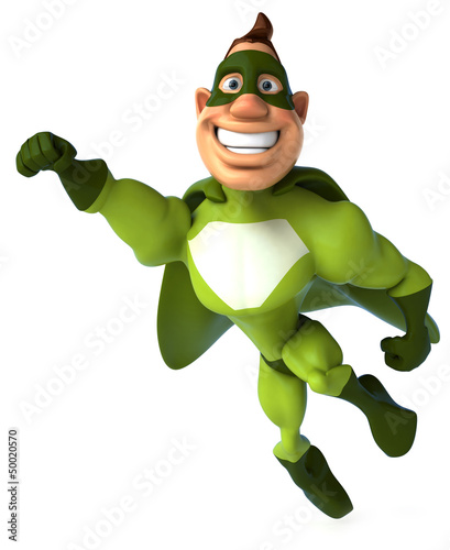 Illustration: Fun superhero Fun superhero