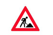 Verkehrszeichen: Baustelle