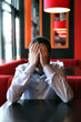 Photo: Young Man Hide His Face Young Man Hide His Face