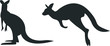 Kangaroo Silhouette