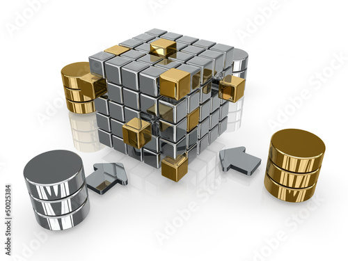Illustration: precious metal OLAP cube precious metal OLAP cube