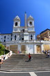 Eglise de la Trinité-des-Monts à Rome - Italie