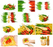 composizione con peperoncini