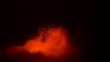 Lava explosion