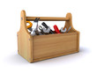 wooden toolbox