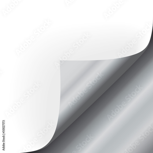 Vector: Ecke unten Silber Ecke unten Silber