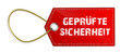 Anhänger geprüfte Sicherheit