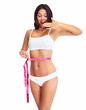 Photo: Young beautiful fitness woman. Young beautiful fitness woman.