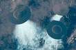 Illustration: Ufo Invasion over Metropolis Ufo Invasion over Metropolis