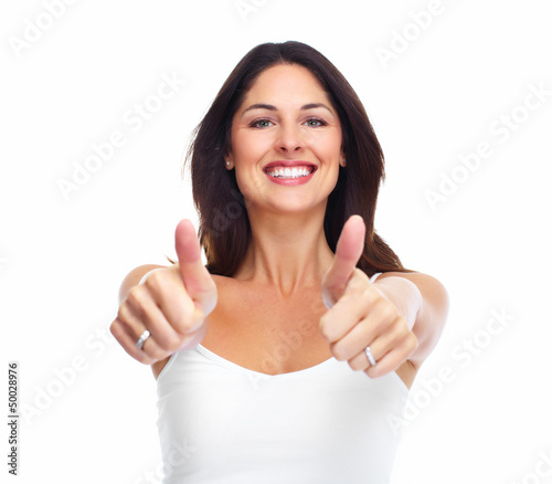 Photo: Young happy woman. Young happy woman.