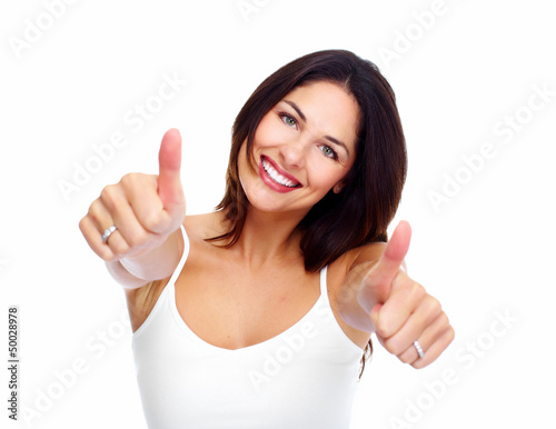 Photo: Young happy woman. Young happy woman.