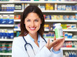 Pharmacist woman.