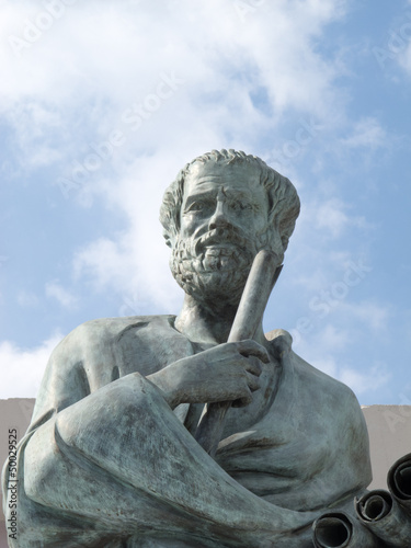 Photo: Statue of Aristotle Statue of Aristotle
