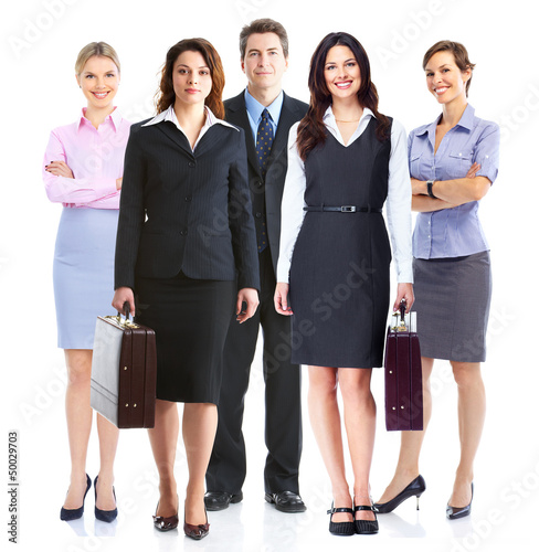 Photo: Business team. Business team.