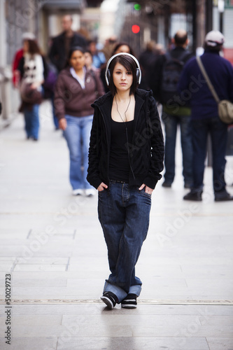 Photo: Urban girl portrait Urban girl portrait