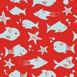 Seamless Fish Pattern