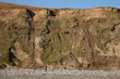 Man under mudslide.