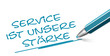 Fineliner Service Stärke
