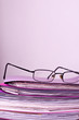 Lunettes sur dossiers