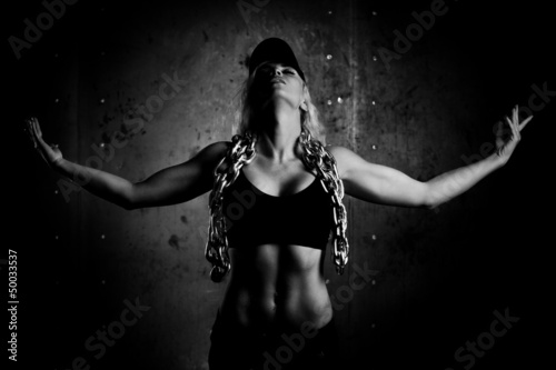 Photo: Young sports woman Young sports woman