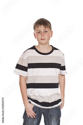 Photo: Teen T-shirt and jeans Teen T-shirt and jeans