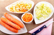 Foto: Salat Zubereitung Salat Zubereitung