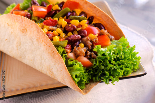 Photo: Taco wrap Taco wrap