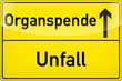 Unfall? Organspende!