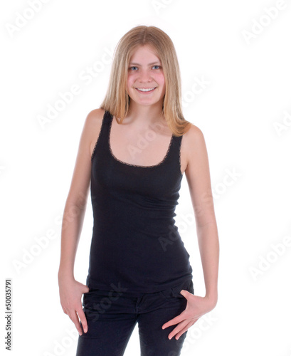 Photo: Hübsches, blondes Mädchen Hübsches, blondes Mädchen