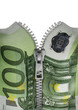 Zippered hundred euro note