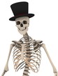 Black hat skeleton