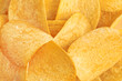 Potato chips background