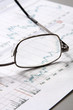 Glasses and inquirer isolated