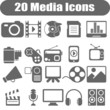 20 Media Icons
