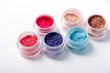 colorful mineral eyeshadows